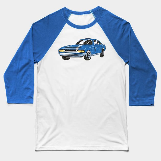 Classic Car t shirt Baseball T-Shirt by LindenDesigns